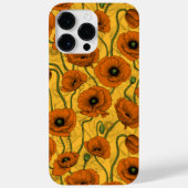 Coques Case-Mate iPhone Poppies orange (Verso)