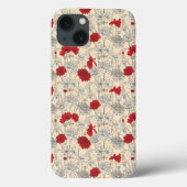 Coques Case-Mate iPhone Poppies rouges (Verso)
