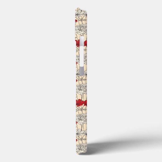 Coques Case-Mate iPhone Poppies rouges (Verso / Gauche)