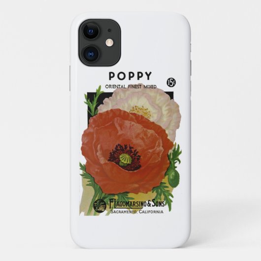 Coques Case-Mate iPhone Poppy (Dos)