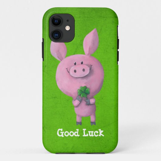 Coques Case-Mate iPhone Porc de bonne chance (Dos)