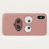 Coques Case-Mate iPhone Porc drôle (Dos (Horizontal))