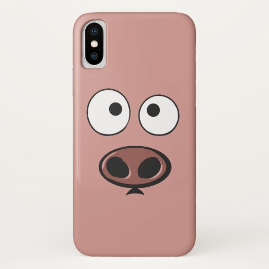 Coques Case-Mate iPhone Porc drôle (Dos)