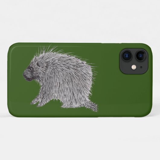 Coques Case-Mate iPhone Porcupine (Dos (Horizontal))