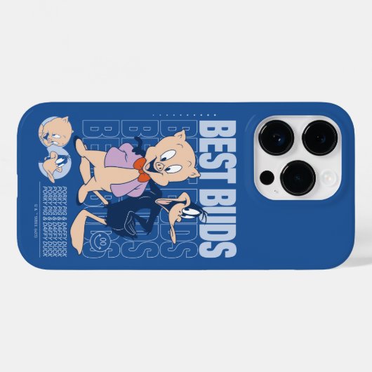 Coques Case-Mate iPhone Porky Pig & DAFFY DUCK™ Best Buds (Verso (horizontal))