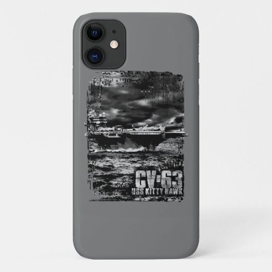 Coques Case-Mate iPhone Porte-avions Kitty Hawk (Dos)