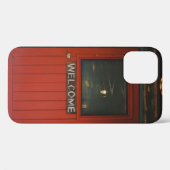 COQUES Case-Mate iPhone PORTE FERMÉE EN BOIS ROUGE (Verso (horizontal))