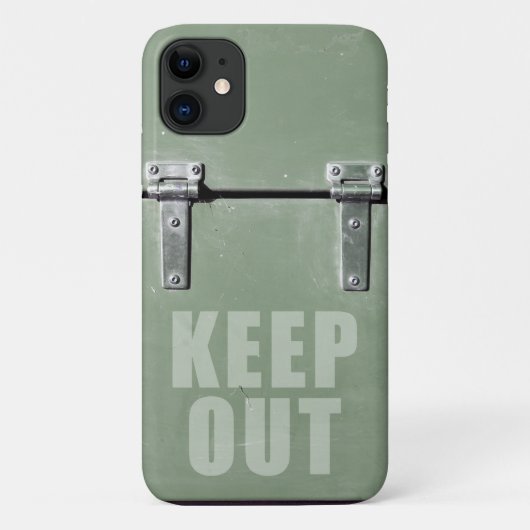 Coques Case-Mate iPhone Porte métallique interdite (Dos)