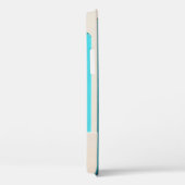 COQUES Case-Mate iPhone PORTE TURQUOISE EN BOIS FERMÉE (Verso / Droite)