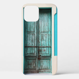 Case-Mate iPhone CASE PORTE TURQUOISE EN BOIS FERMÉE