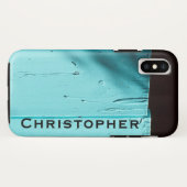Coques Case-Mate iPhone Porte Turquoise Sud-Ouest, Nom, Casemate Simple (Dos (Horizontal))