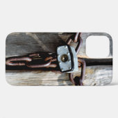 Coques Case-Mate iPhone Portes en bois verrouillées (Verso (horizontal))
