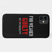 Coques Case-Mate iPhone Porteur de fourrure coupable (Dos (Horizontal))