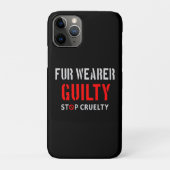 Coques Case-Mate iPhone Porteur de fourrure coupable (Dos)