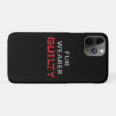 Coques Case-Mate iPhone Porteur de fourrure coupable (Dos (Horizontal))