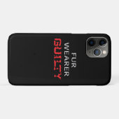 Coques Case-Mate iPhone Porteur de fourrure coupable (Dos (Horizontal))
