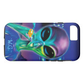 Coques Case-Mate iPhone "Portez-moi le cas fait sur commande étranger de (Dos (Horizontal))