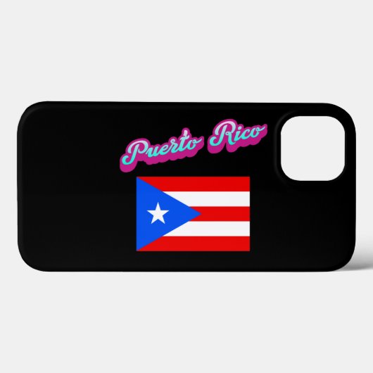 Coques Case-Mate iPhone Porto Rico en fête (Verso (horizontal))