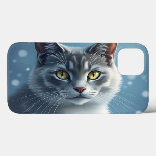 Case-Mate iPhone Case Portrait bleu russe paisible avec blues doux