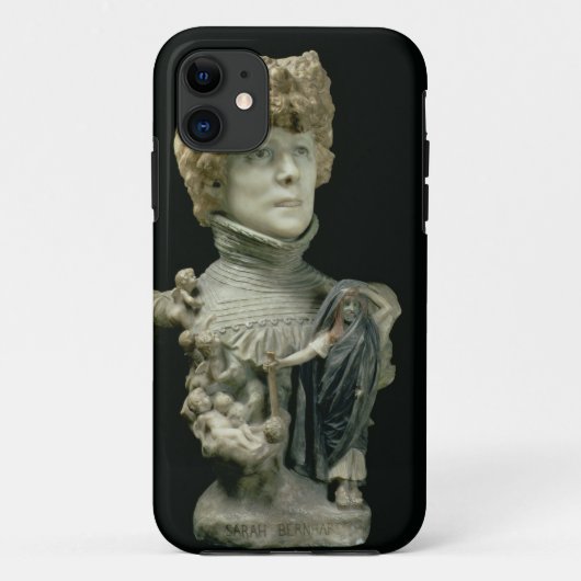 Coques Case-Mate iPhone Portrait Bust de Sarah Bernhardt (1844-1923) Franç (Dos)