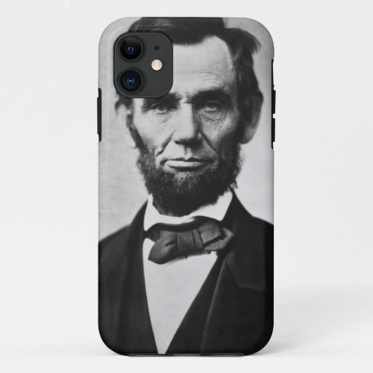 Coques Case-Mate iPhone Portrait d'Abraham Lincoln (Dos)