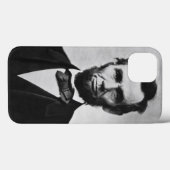 Coques Case-Mate iPhone Portrait d'Abraham Lincoln (Verso (horizontal))