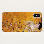 Coques Case-Mate iPhone Portrait d'Adele Bloch-Bauer I par Gustav Klimt (Dos (Horizontal))