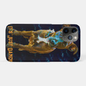 Coques Case-Mate iPhone Portrait d'art pop électrique — "C'est juste épata (Dos (Horizontal))