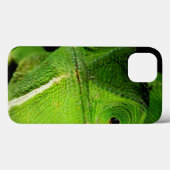 Coques Case-Mate iPhone Portrait de caméléon à cou plat (Verso (horizontal))