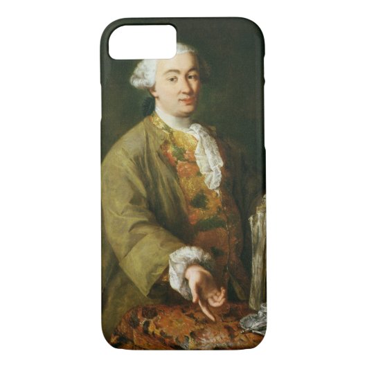 Coques Case-Mate iPhone Portrait de Carlo Goldoni (Dos)