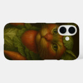 Coques Case-Mate iPhone Portrait de chat Renaissance (Verso (horizontal))