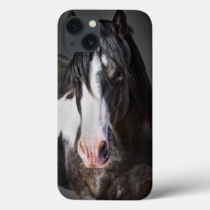 Etui iPhone 13 Portrait de cheval II