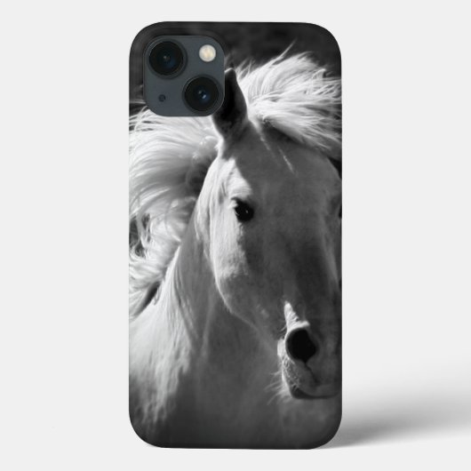 Coques Case-Mate iPhone Portrait de cheval V (Verso)