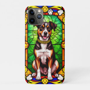 Case-Mate iPhone Case Portrait de chien en verre coloré