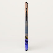 Coques Case-Mate iPhone PORTRAIT DE CYBORG TITAN Science-fiction bleue, Sc (Dos/Gauche)