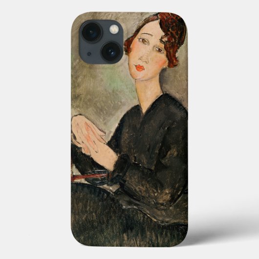 Coques Case-Mate iPhone Portrait de Dedie Hayden, 1918 (Verso)