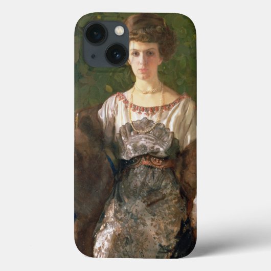 Coques Case-Mate iPhone Portrait de Ewfimia Nosova, 1911 (Verso)