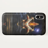 Coques Case-Mate iPhone Portrait de feu à la torche Akrellienne (Dos (Horizontal))