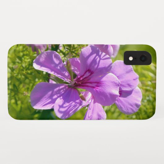 Coques Case-Mate iPhone Portrait de fleurs (Dos (Horizontal))
