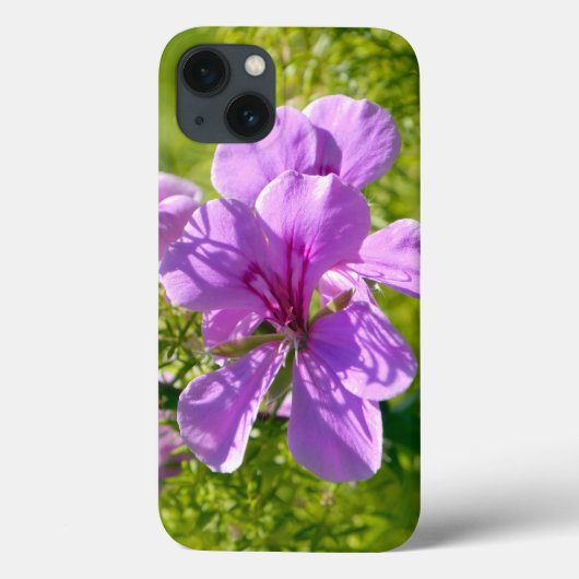 Coques Case-Mate iPhone Portrait de fleurs (Verso)