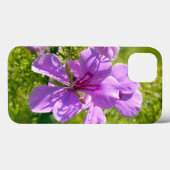Coques Case-Mate iPhone Portrait de fleurs (Verso (horizontal))