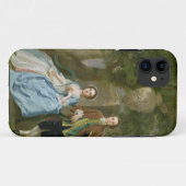 Coques Case-Mate iPhone Portrait de George et de Margaret Rogers, (Dos (Horizontal))