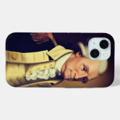 Coques Case-Mate iPhone Portrait de George Washington (1790) (Verso (horizontal))
