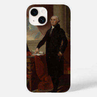 Coque Pour iPhone 14 Portrait de George Washington par Gilbert Stuart
