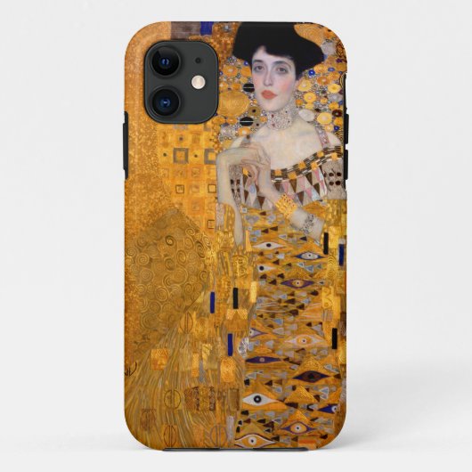 Coques Case-Mate iPhone Portrait de Gustav Klimt (Dos)
