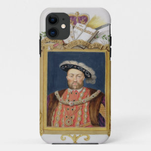 Coque iPhone 11 Portrait de Henry VIII (1491-1547) comme défenseu