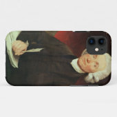 Coques Case-Mate iPhone Portrait de Joseph Priestley (1733-1804) (Dos (Horizontal))