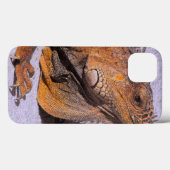 Coques Case-Mate iPhone Portrait de l'Iguana (Verso (horizontal))