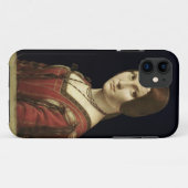 Coques Case-Mate iPhone Portrait de Madame de la cour de Milan (Dos (Horizontal))