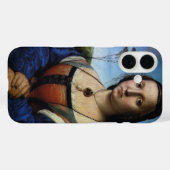 Coques Case-Mate iPhone Portrait de Maddalena Doni par Raphael Sanzio (Verso (horizontal))